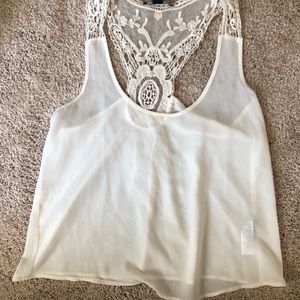 Flowy Lace Summer Tank